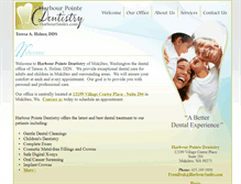 Tablet Screenshot of harboursmiles.com